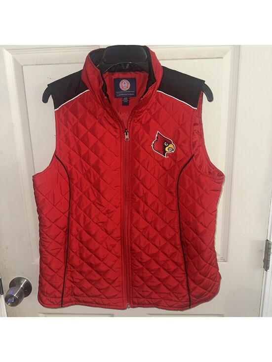 G-III Jackets & Blazers - Women's Louisville Cardinals G-III Sports by Carl Banks Athletic Vest large